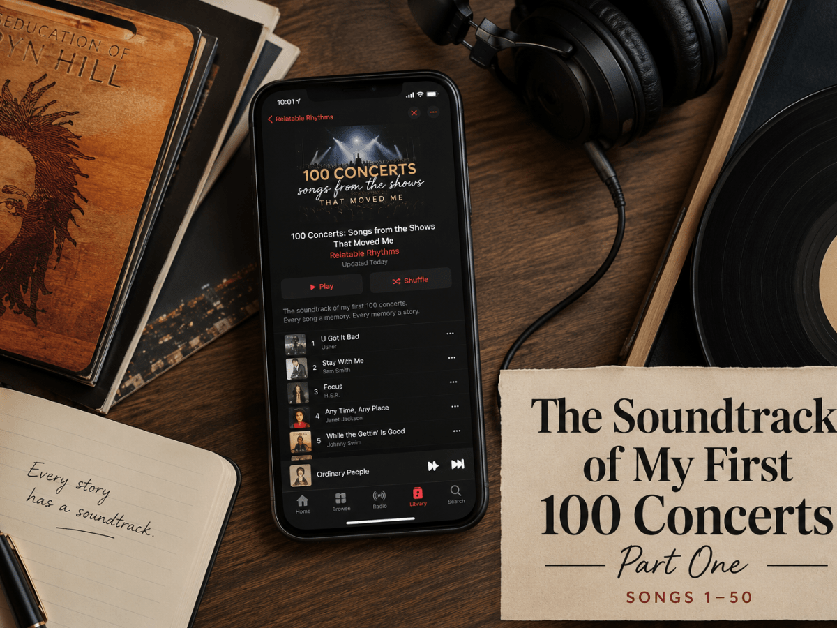 100 Concerts: Soundtrack to My Love of Live&nbsp;Music