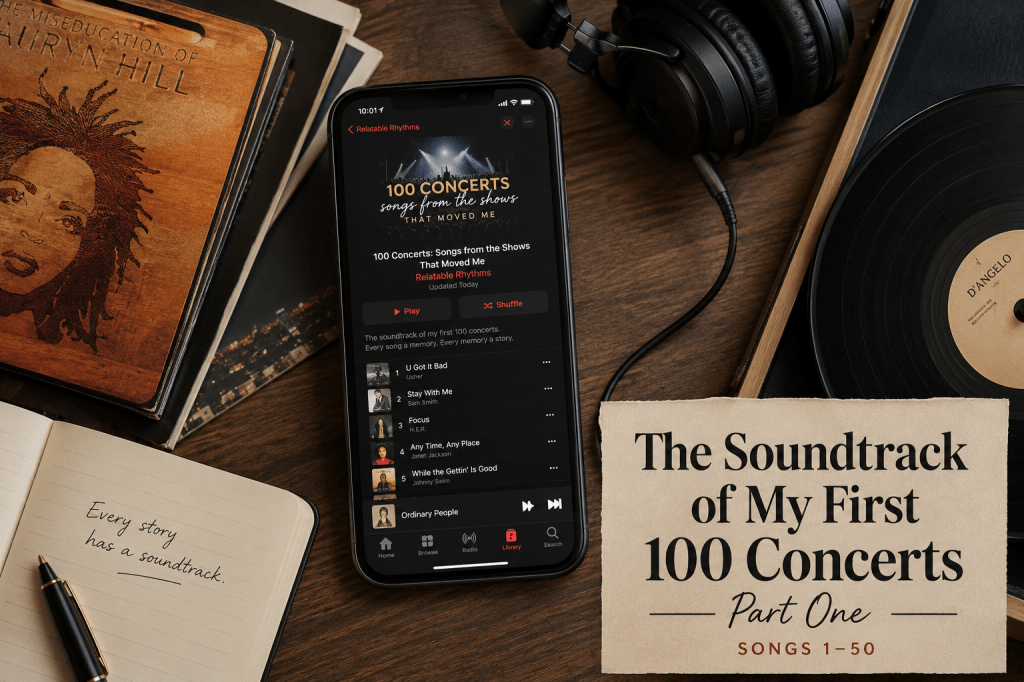 100 Concerts: Soundtrack to My Love of Live&nbsp;Music